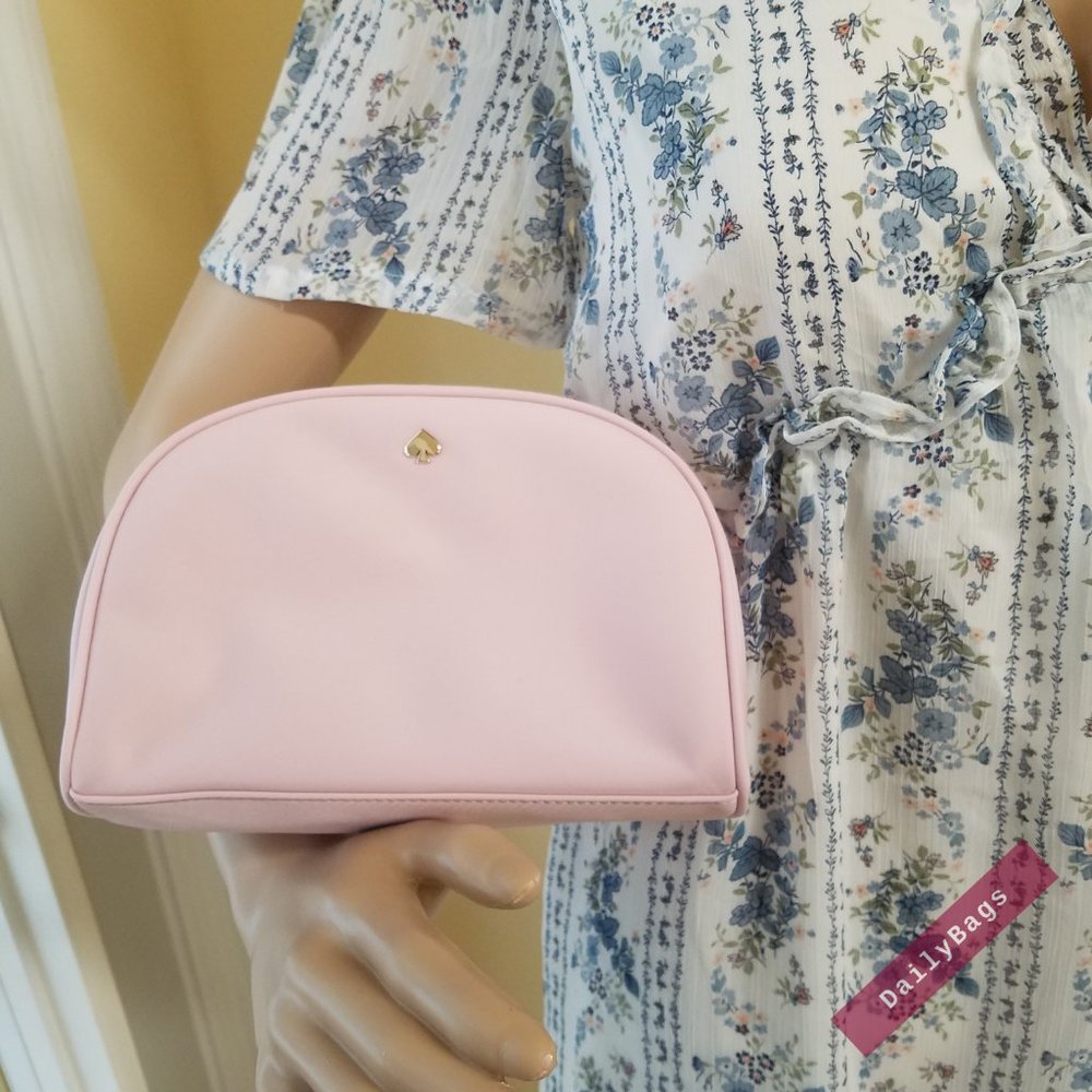 SERENDIPITY PINK MEDIUM DOME COSMETIC KATE SPADE - Picture 5 of 14